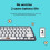 Qwert Logitech Bluetooth Gaming Keyboard(pink) 5