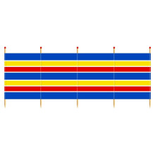 Yello 5 Pole Traditional Windbreak