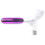 (Purple) Rechargeable Mini Bullet Vibrator Massager 1