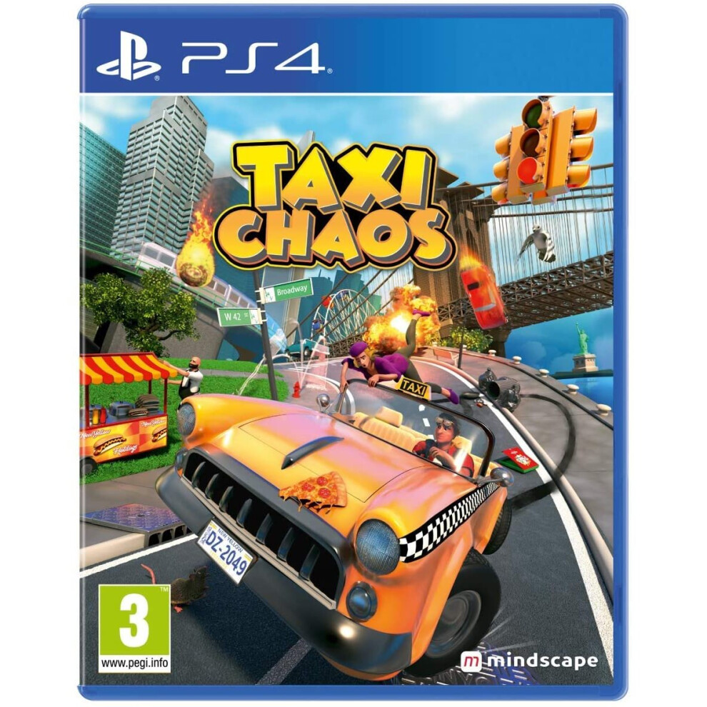 Taxi Chaos PS4 Game-image-OPC-P79JYR2-REFURBISHED