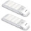 (Series1-Packs 2) OMERIL Motion Sensor Light Cupboard Night Light, USB Rechargeable Battery Powered Light 1