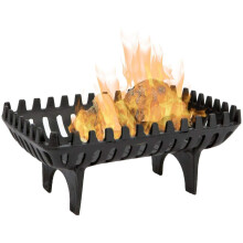 High Quality Casting Medium Log Burner Black Trend