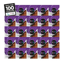 Preservativos com sabor de chocolate x100 EXS