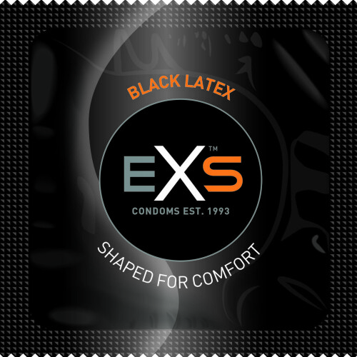 Sorte kondomer 100 stk. EXS 2