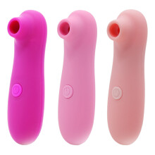 (Pink) Clitoral Suction Massager Stimulator Vibrator