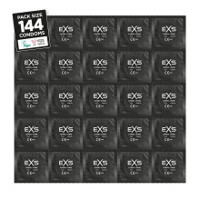 144 x Exs Jumbo Super King Size Condoms | Vegan | Width 69mm | Length 221mm |