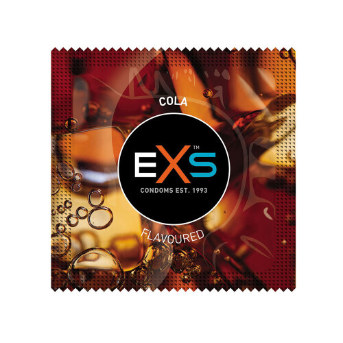 KARHUSTETUT KONDOMIT Cola x100 EXS 2