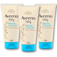 AVEENO Baby Daily Care Moisturising Lotion - Aveeno Baby Lotion - 3 Pack (3 X 150ml)