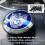Jaguar Alloy Wheel Centre Cap 59Mm Blue Non Oe 1