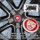 JAGUAR ALLOY WHEEL CENTRE CAP REPLACEMENT PART NON OE - 59MM RED 5