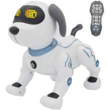 Remote Voice Control Intelligent Interactive Dancing Singing Dog Toys, Smart Electronic Programmable Robot Walking Sitting Gift for Kids Children