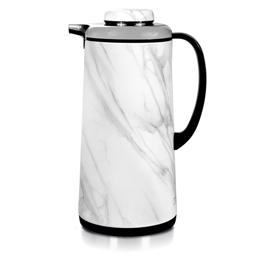 (1600 ML) Royalford Marble Pot VacuumFlask Insulated Carafe