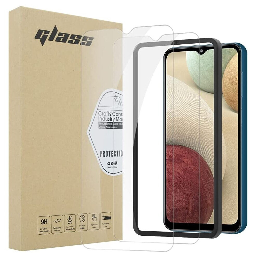 For Samsung Galaxy A12 Premium Tempered Glass 5056298007936