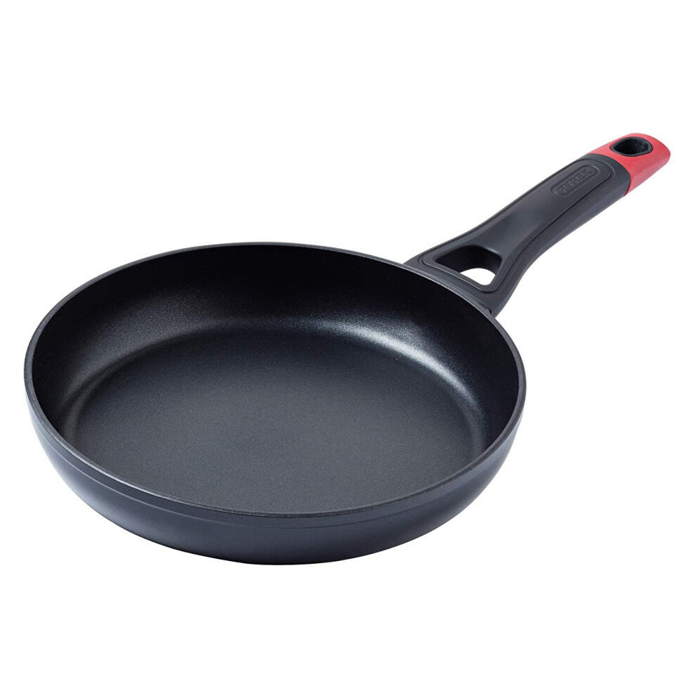 New Pyrex Optima Fry Pan Non Stick Coating With Handle 22Cm Black Ot22bf6/7046