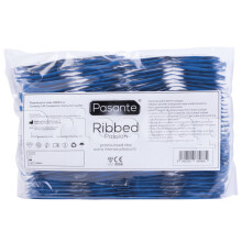 Preservativo Masculino Ribbed Pasante 144 Piezas 1080
