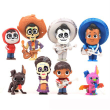 12pcs Snoopy Coco Cute PVC Figure Set - 4-8cm Mini Anime Toys, Collectible Doll Ornaments