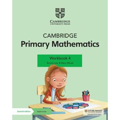 Cambridge Primary Mathematics Workbook 4 with Digital Access (1 Year) | Mixed media product