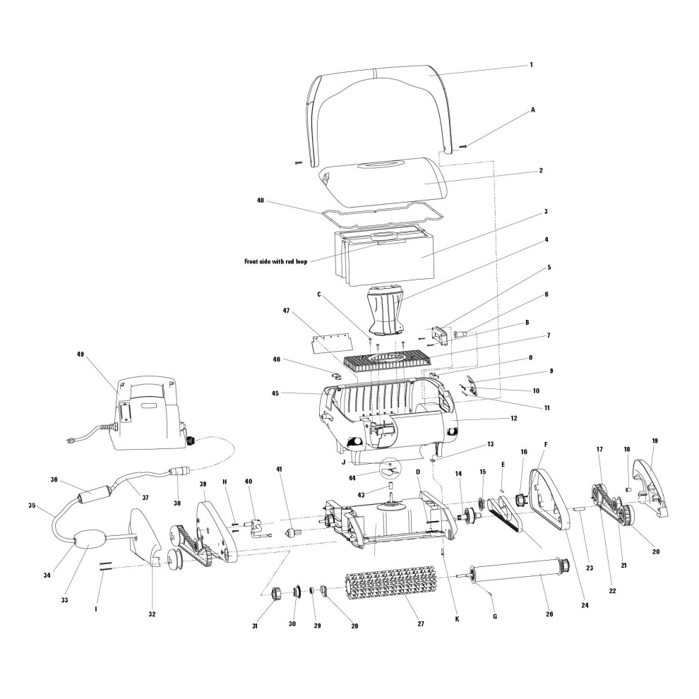 Certikin Wheel Tube Assembly (SPDMAGIC02)