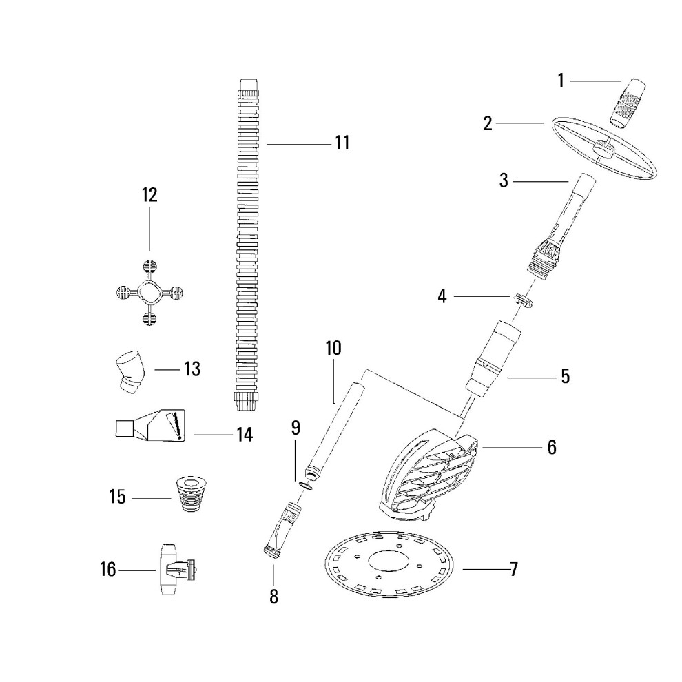 Certikin Manual Control Valve - White (SPBA13)