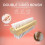 Double-sided Wooden Nail Scrubbing Brush - 12 Pcs 2