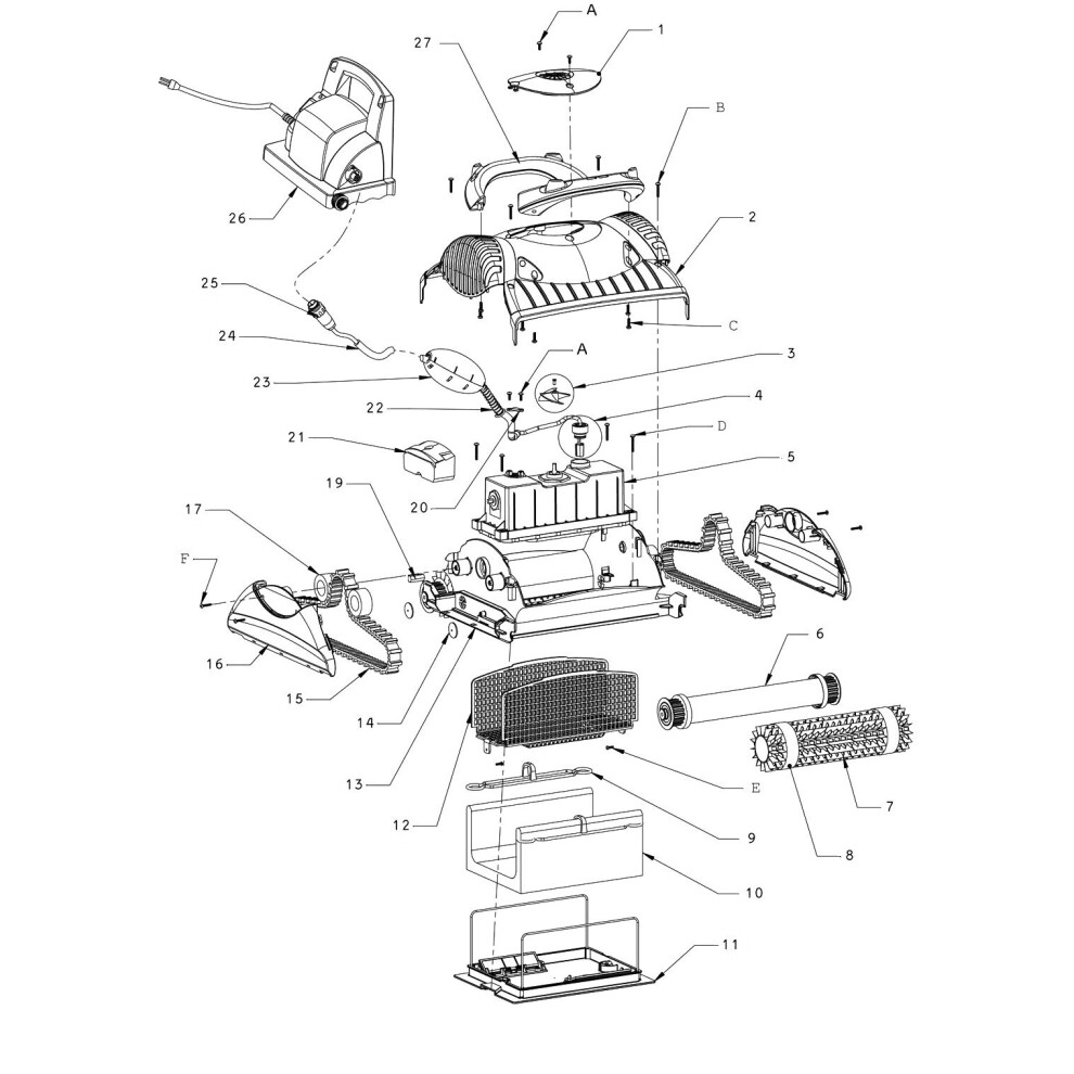 Certikin Motor Unit - Db 3H 230V Assembly (SPDMOBY03M)