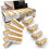 Double-sided Wooden Nail Scrubbing Brush - 12 Pcs 1