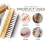 Double-sided Wooden Nail Scrubbing Brush - 12 Pcs 5
