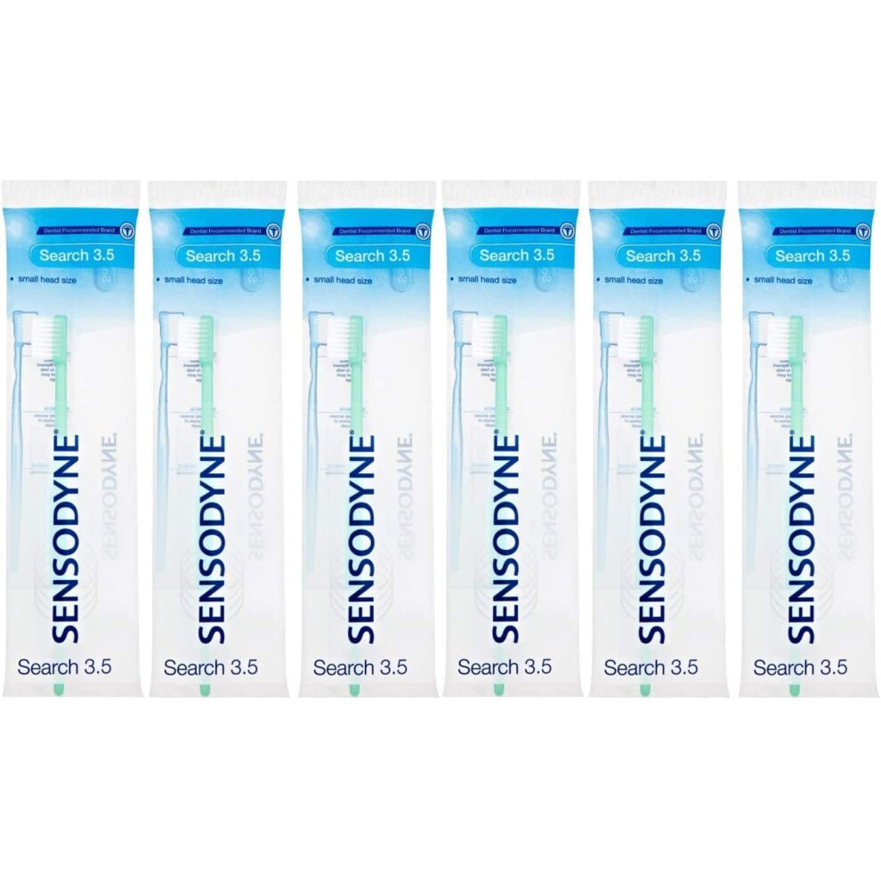 6x Sensodyne Search 3.5 Toothbrush for Sensitive Teeth