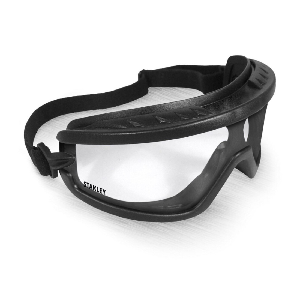 Stanley: Black/Clear Basic Safety Goggle Itm