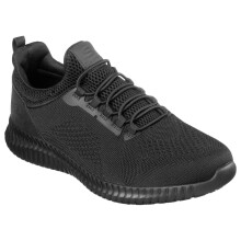 (10) Skechers: Black Cessnock Occupational Shoe 12
