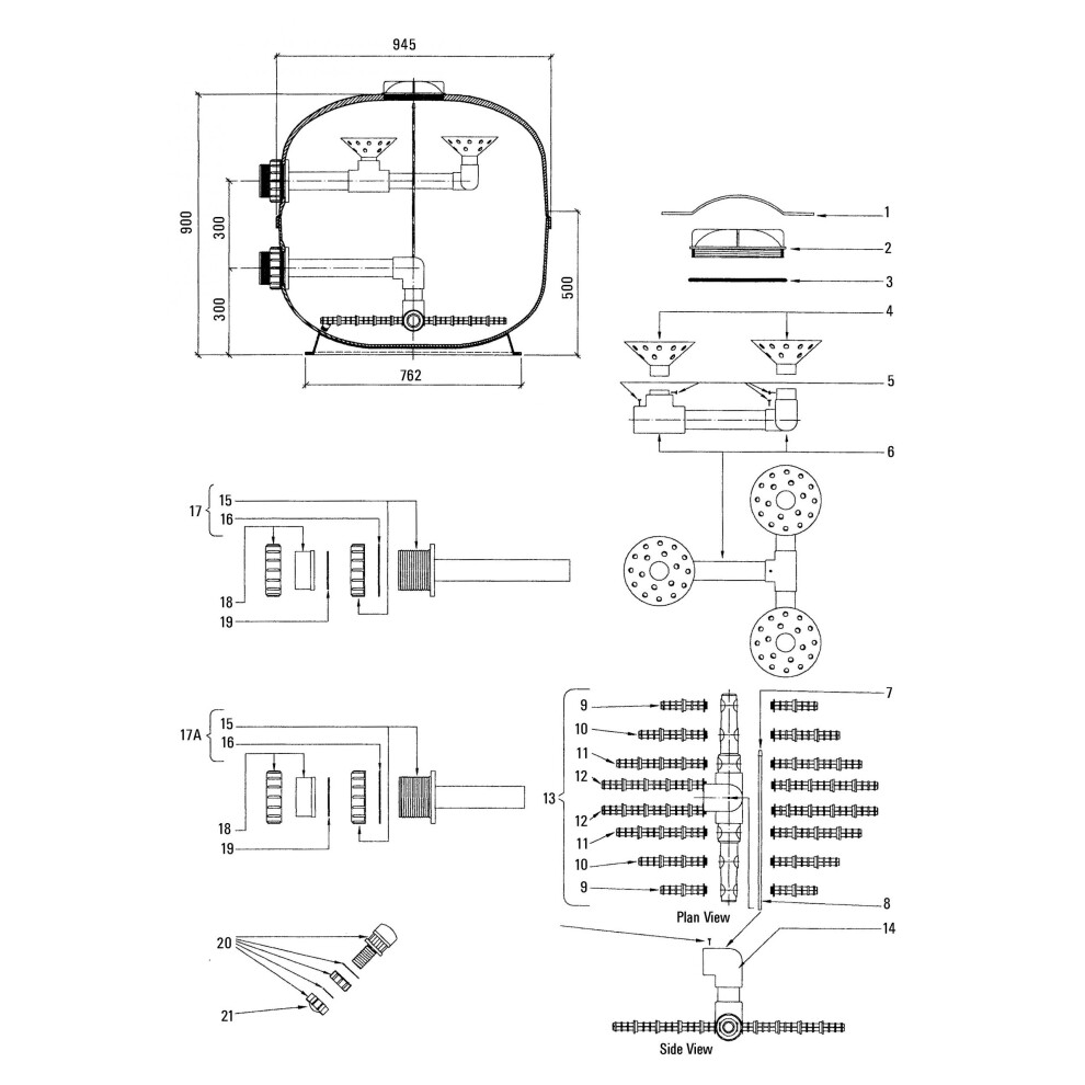 Certikin 280Mm Lateral Candle (SPL0909)