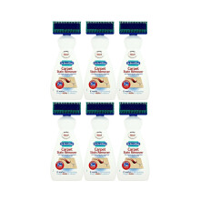6 x Dr Beckmann Carpet Stain Remover Upholstery Cleaner with Cleaning Brush 650 ml