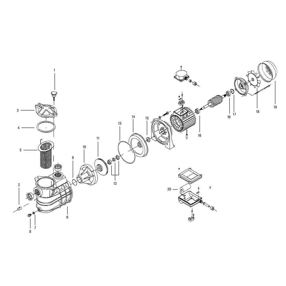 Certikin Diffuser 1/3Hp - 1Hp (SPMIN16)