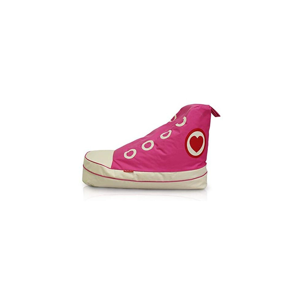 (Pink) Stylish Shoe/ Sneaker Bean Bag Chair