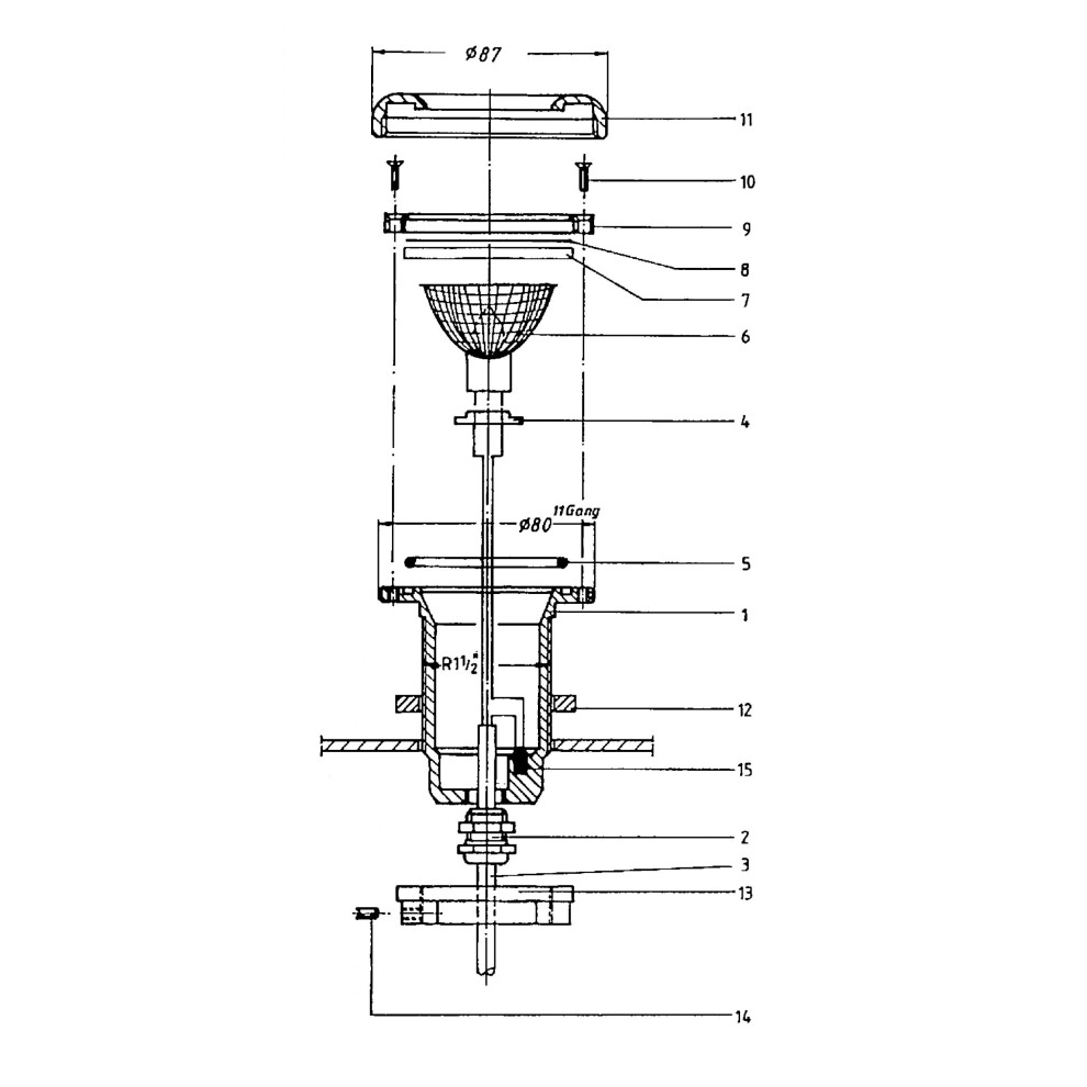 Certikin Screw M4 X 12 V4A - Per Set (HL4146S)