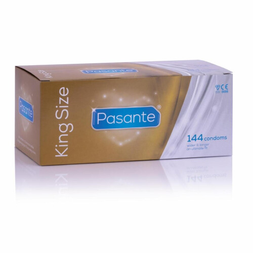 Pasante Pasante King Size condoms 144 pcs  Pharmacy Condoms - Pasante