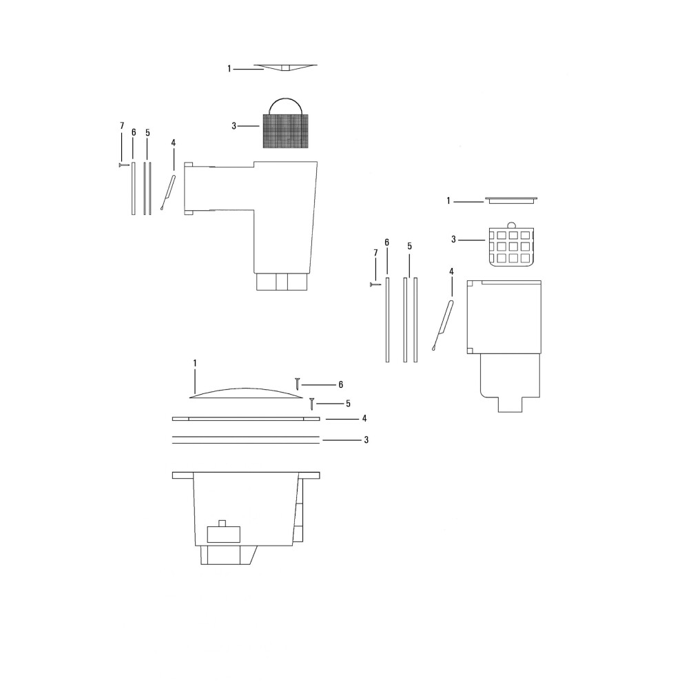 Certikin 1Â Self Tapping Screws - Pack Of 4 (Sph0562/4) 5060228502019