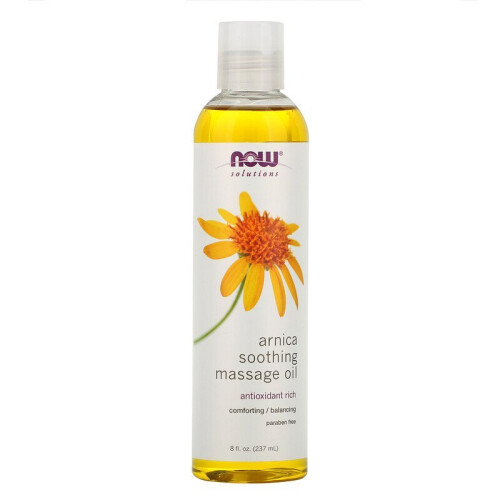 NOW Foods NOW Foods, Solutions, Arnika Beruhigendes Massageöl, 8 fl oz (237 ml)