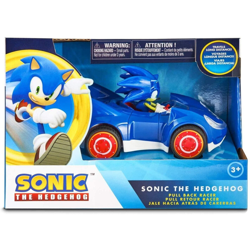 Sonic All Stars Racing Pull Back Action - Sonic