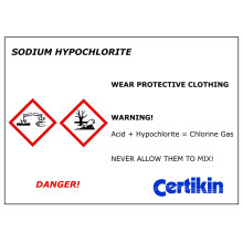 Certikin Sodium Hypochlorite Label (LBL01)