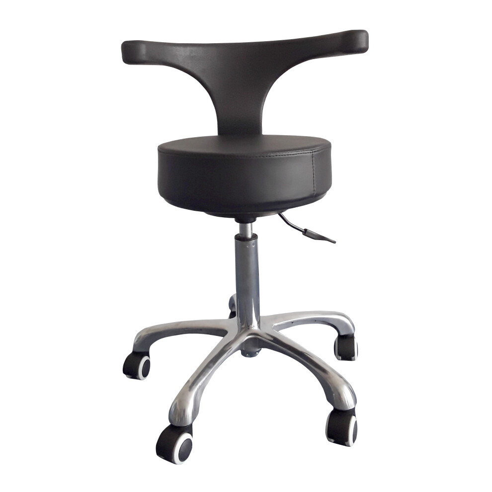 Certikin Backrest Stool - White (AFBRSTL/W)