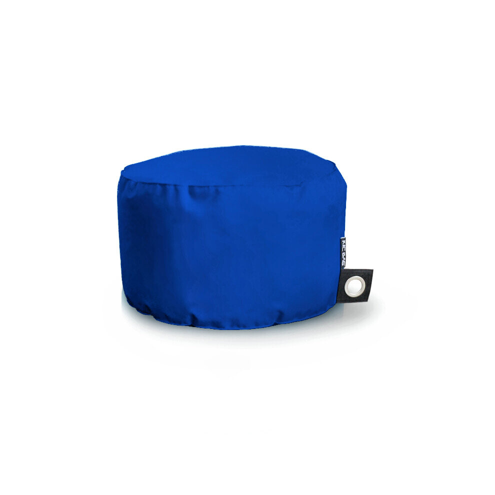 (Navy) Round Footstool/Pouffe Bean Bag