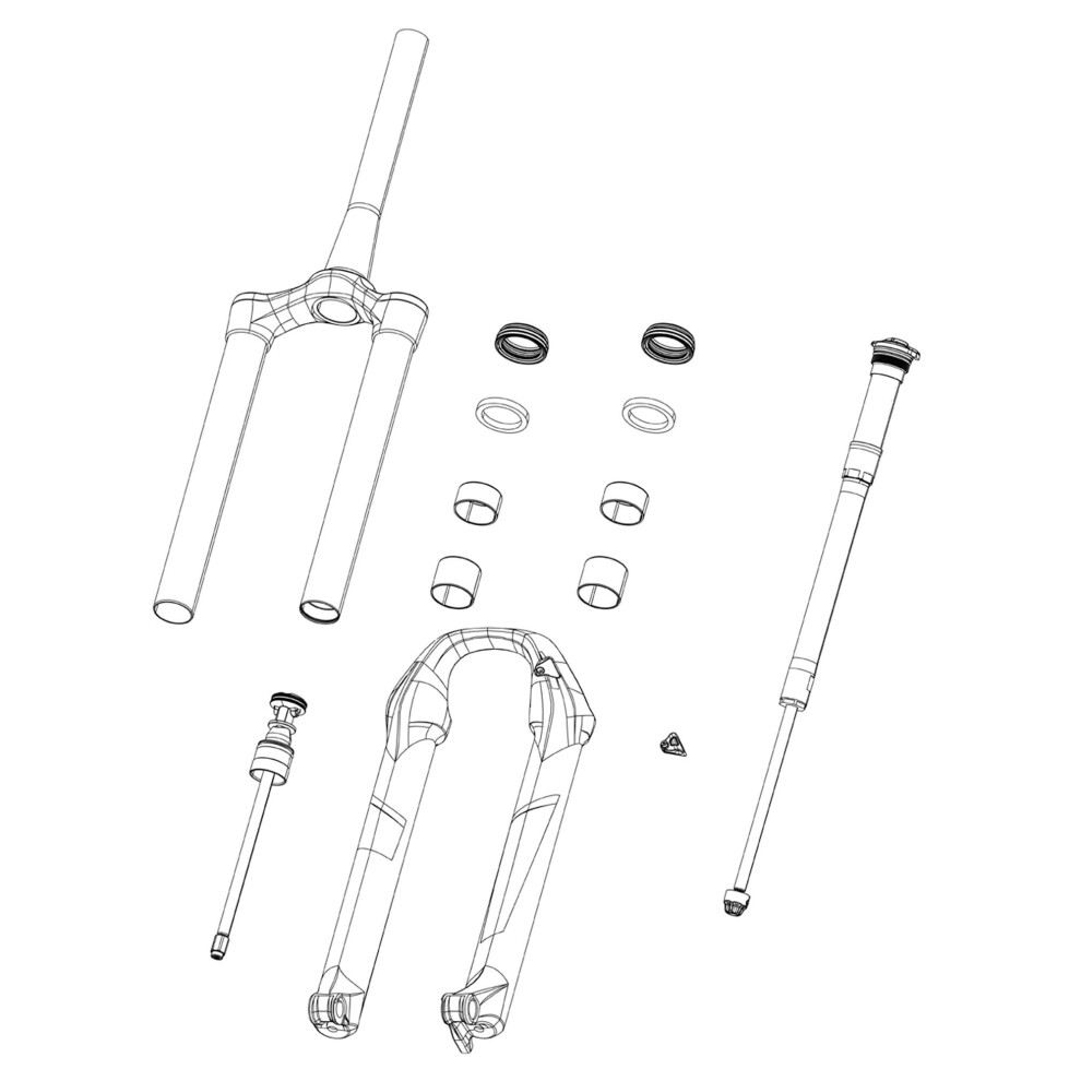 Sram Rockshox Spare Fork Compression Damper Spare Housing Stop Fits Tk And Rl Remote Dampers Includes Housing Stop And Set Screw Judy / Recon / 30 / 3