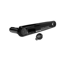 (172.5 MM, Black) SRAM Rival Power Meter Upgrade Left Arm And Power Meter Spindle Rival D1 Dub Right Arm / BB / Spider / Chainrings Non Included