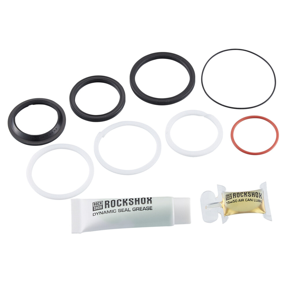 SRAM Rockshox 50 Hour Service Kit Includes Air Can Seals / Piston Seal / Glide Rings / Seal Grease / Oil - Super Deluxe Thrushaft C1 Trek