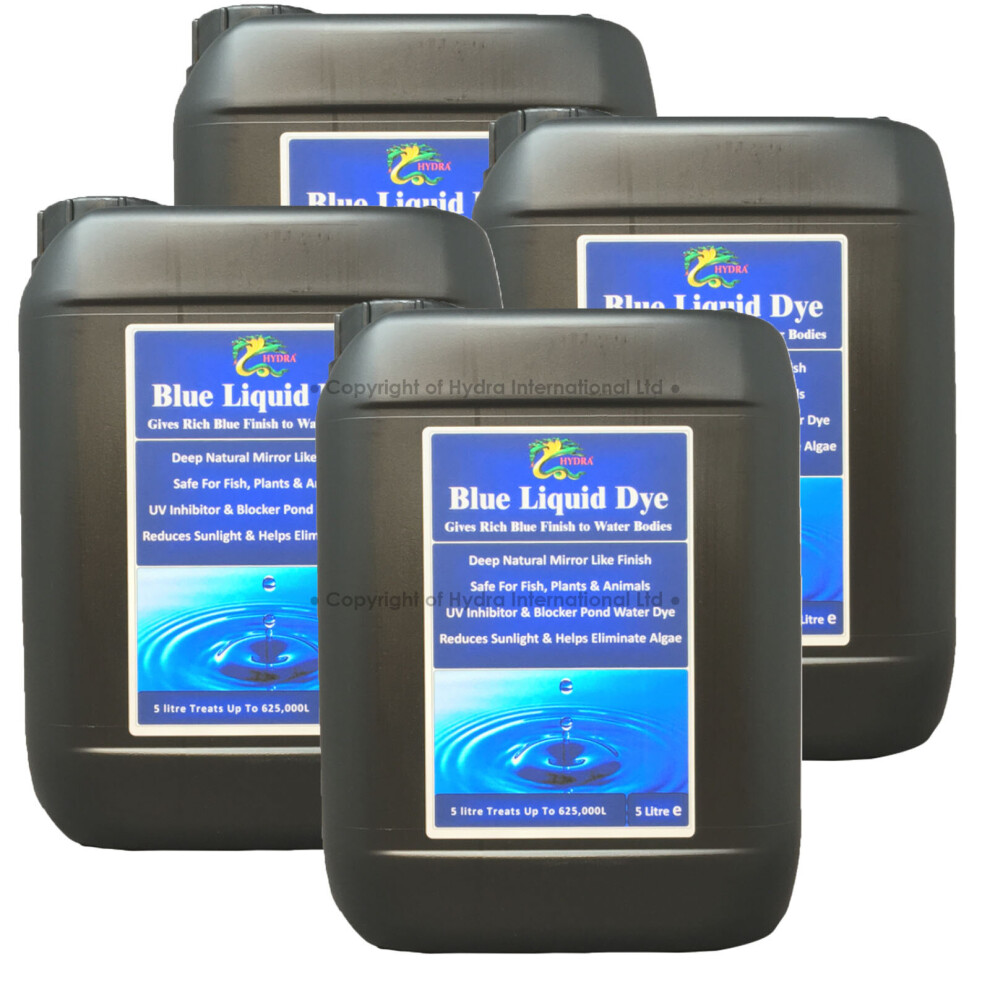 (4x5L) Hydra Blue Liquid Dye