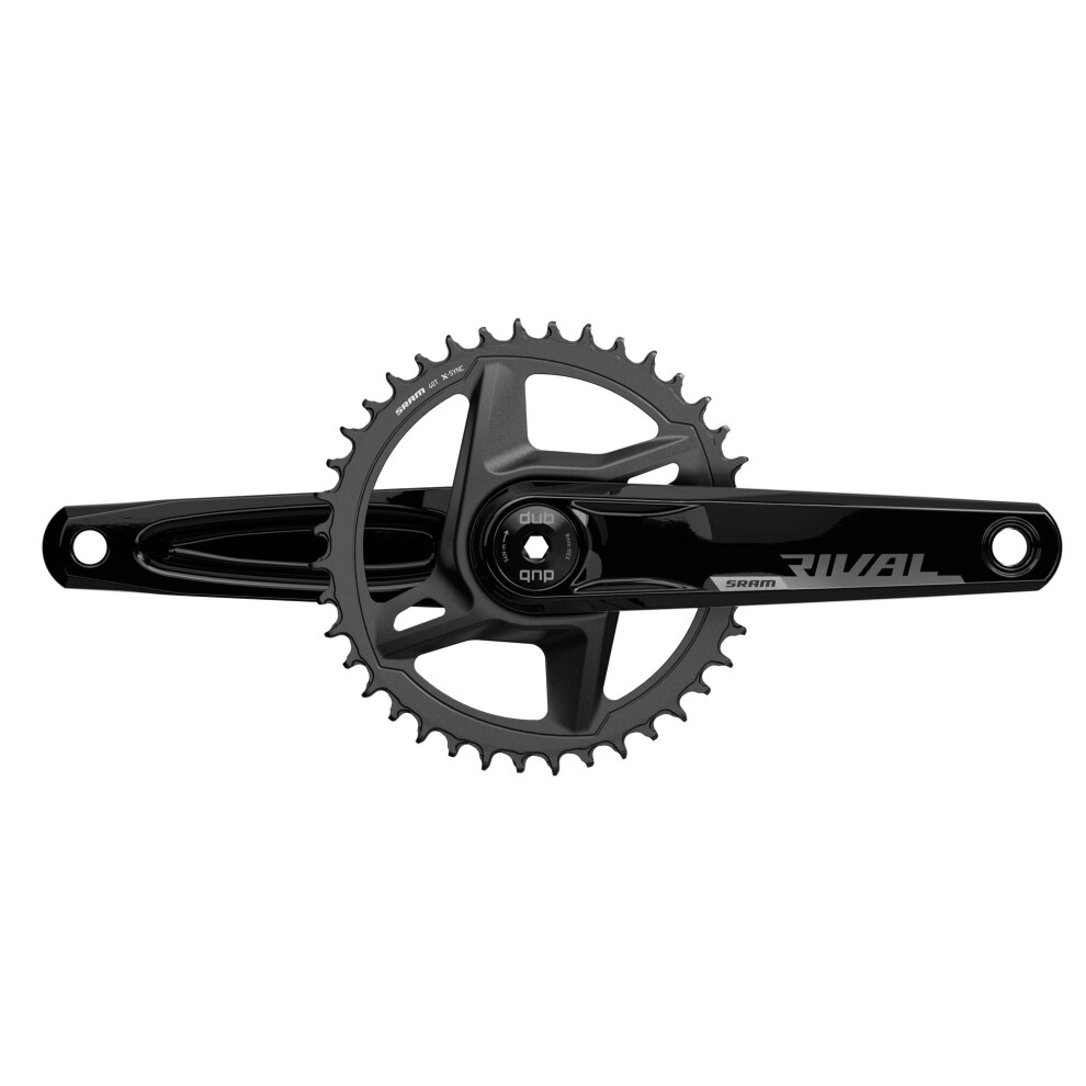 (175 MM - 40T, Black) SRAM Rival AXS Crankset 1X D1 Dub Wide BB Not Included