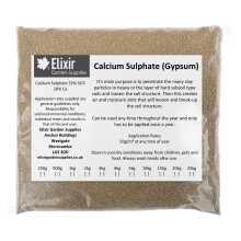 (2kg) Elixir Gardens | Gypsum | Calcium Sulphate - Agricultural Grade Natural Soil Improver