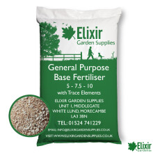 (1kg) Elixir Gardens | General Purpose Base Fertiliser | 5-7.5-10 + Trace Elements