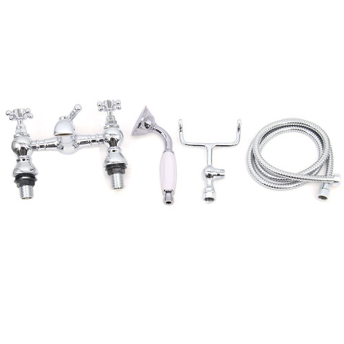(Bath Shower Tap) Ashwick Traditional Crosshead Tap 1